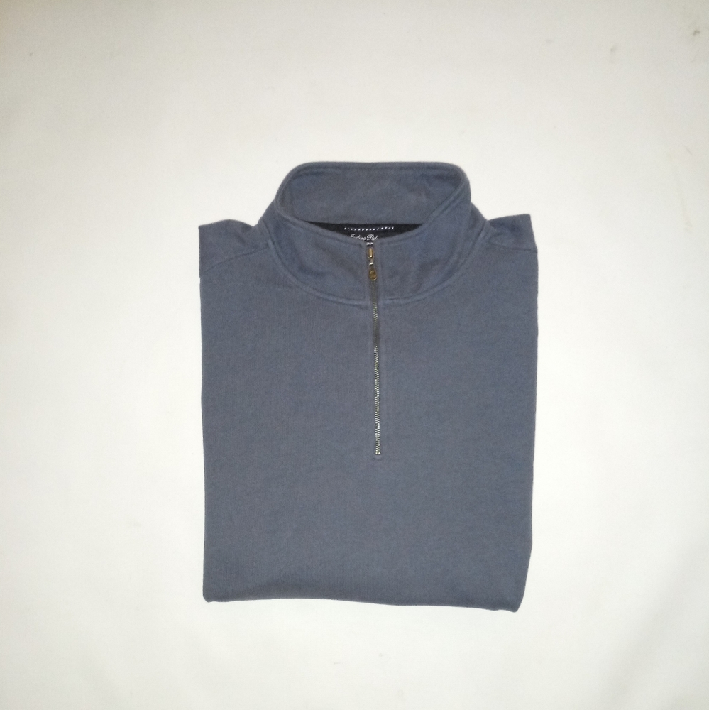 INDIGO PALMS Half Zip Sweater